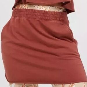 Aerie Terracotta Mini Skirt